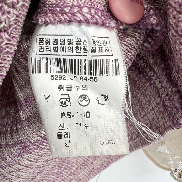 Arte By Juong Ho Jin Collared Knit and Lace Coquete Blouse Top Womens M Girlie - Picture 4 of 8